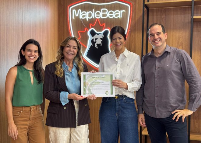 Maple Bear Goiânia inicia projeto de energia limpa e integra sustentabilidade à educação